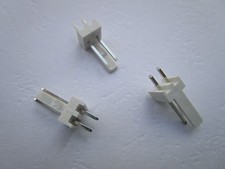 100 pcs 2510 Pitch 2.54mm 2 Pin Male Plug Connector Straight pin New picture