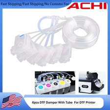 1 Set DTF Ink Dampers Ink Bag with Tube for A3 1390/1800 DTF T-shirt Printer picture