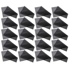 50Pcs Artist Grade Graphite Transfer Paper Reusable DIY Tracing Sheets Black picture