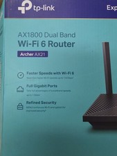 TP-Link Archer AX21 AX1800 Dual Band Wi-Fi 6 Gigabit Router picture