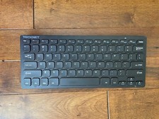 NEW Tecknet Wireless Keyboard X315 Black picture
