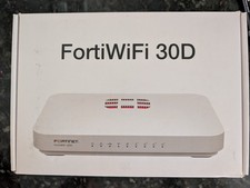 Fortinet FortiWiFi 30D Firewall Appliance FWF-30D, New/Sealed, Unopened Box. picture