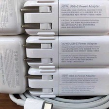 Genuine 140W, 96W, 87W, 67W 61W 30W USB-C Power Adapter For MacBook Pro 13 16 picture