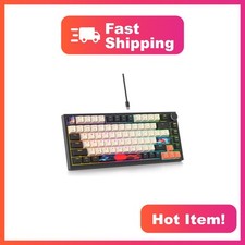 SbocKeeb 82-Key Carbon/Red Switch Keyboard picture