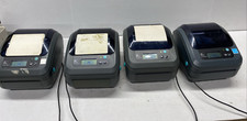 FOUR Zebra Printer  Models GX 420D    With Adaptor & Power Cord   ZB-08 picture
