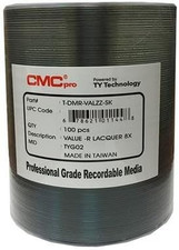 Cmc Pro/Taiyo Yuden DVD-R4.7GB/120MIN Valueline 8X/16X Silver Thermal Lacquer Cl picture