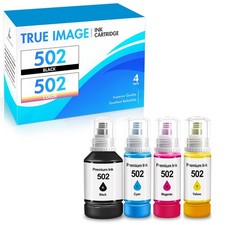Compatible With Epson 502 Ink EcoTank ET-2850 ET-3830 ET-2988 ET-2760 ET3760 4PK picture
