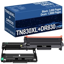 1PK TN830 XL Toner Cartridge for Brother DR830 HL-L2400D HL-L2405W DCP-L2640DW picture