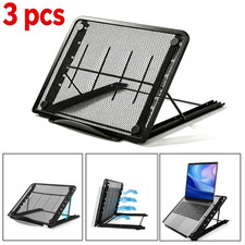 Adjustable Aluminum Laptop Stand with Heat Dissipation for 10-14