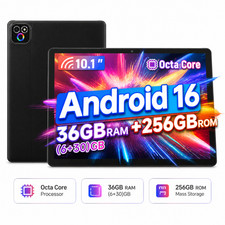URAO X6 PRO Tablet 10 in Android 16 36GB+256GB ROM 1TB EXPAND Octa-Core 5GWifi picture