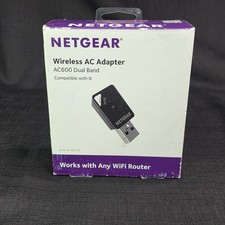 NETGEAR AC600 Dual Band Wireless USB Wi-Fi Adapter 600 Mbps A6100 picture