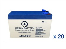 Minuteman MCP5000iE Battery Replacement Kit - 20 Pack 12V 7AH SLA AGM picture