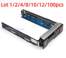 Lot Original 651314-001 HP 3.5'' HDD Drive Tray Dl360p Dl380 ML350e SL250s G8 G9 picture