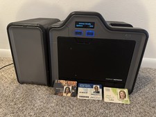 HID Fargo HDP5000 Color ID Card Printer, Tested Working. picture