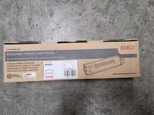 Genuine OKI 44059214 Magenta Toner Cartridge For MC860 MFP - New Sealed OEM picture