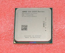AMD  A6-Series A6-3500 2.1GHZ Socket FM1 GPU With Radeon AD3500OJZ33GX CPU picture