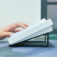 1 Pair Keyboard Elevated Stand Raised Keyboard Plastic Computer Keyboard Riser picture