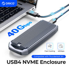 ORICO NVMe SSD Enclosure M.2 Adapter USB4 40Gbps USB-C Case for Thunderbolt3 Lot picture
