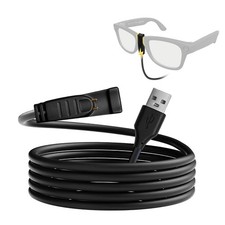 SIMTWO USB Charging Cable for RayBan Meta Wayfarer Smart Glasses, 3.28 feet picture