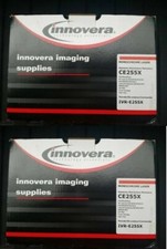 2 New Genuine Innovera Brand 55X Toner Cartridges Compatible to HP CE255X picture