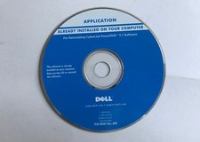 Dell CyberLink PowerDVD 5.7 Reinstallation Software Disc P/N: TH581 picture