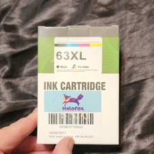 HaloFox Compatible for HP 63XL Inkjet Ink Cartridge Black & Tri-Color picture