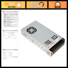 350W 24V Power Supply, 14.6A Single Output, Switchable Voltage, Reliable Perform picture