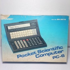 Tandy PC-6 Pocket Scientific Computer & Box. 26-3672  picture
