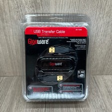 GigaWare USB Data Transfer Cable for Windows and Mac 2.4m Black picture