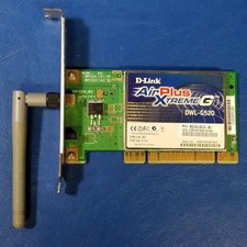 D-Link AirPlus Xtreme G DWL-G520 PCI Wireless Network Adapter Card Antenna picture