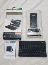 Polaroid Wireless Keyboard w/ Tablet Stand & Stylus Silicone Bluetooth PAC320–6 picture