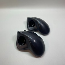 2X Logitech M570 Wireless USB Trackball Mouse -  Dark Gray PARTS REPAIR *NO BALL picture