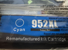 EZ ink 952XL Ink Cartridge CYAN For HP Printers LOS61AN Sealed Pkg picture