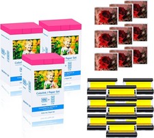 Canon KP-108IN printing Color Ink Paper Set for Canon Selphy CP1300 CP1200 Lot picture