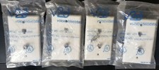 LOT OF 4 🆕🔥V2D Dual Outlet Coax Cable F81 White & RJ11 Telephone Wall Plate picture