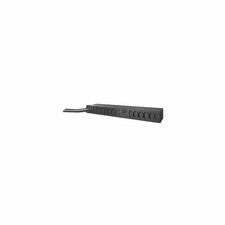 APC AP9571A NetShelter Basic Rack PDU 1U 30A 208V 10 C13 5kW NEMA L6-30P picture