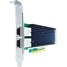 Axiom 10Gbs Dual Port RJ45 PCIe x8 NIC Card for Intel - X540T2, X540-T2 picture