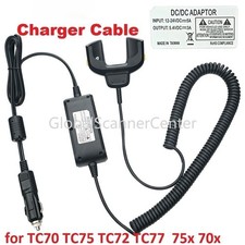 USA 5PCS DC Car Vehicle Charger Cable for Zebra TC70 TC75 TC72 TC77 TC75x TC70x picture