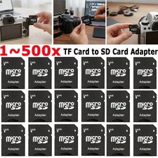 Micro SD Adapter TransFlash TF To SD SDHC Memory Card Adapter Converter LOT picture