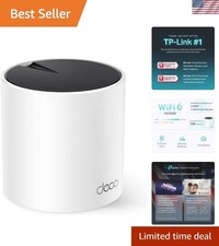 Deco X55 AX3000 WiFi 6 Mesh System - Covers up to 2500 Sq.Ft., Replaces Wirel... picture