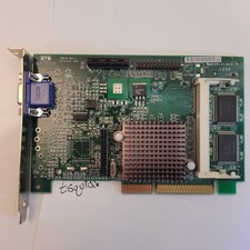 Matrox Millennium G200 AGP Video Card 8MB Green Excellent MGA-G200 798-02 REV A picture