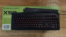 Das Keyboard X50Q RGB Wired Mechanical Keyboard Black w/ Wrist Rest, QWERTY picture