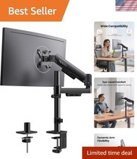 Easy-Install Adjustable Monitor Mount for 13-34” Screens, Heavy-Duty Support picture