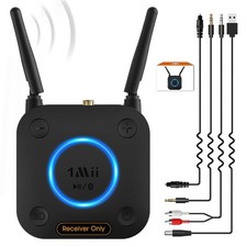 [Upgraded] 1Mii B06Pro Long Range Bluetooth Receiver, HiFi Black  picture