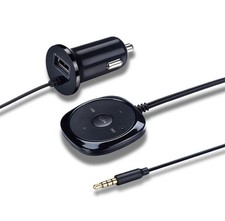 USA HIFI Car Bluetooth Music Receiver A2DP 3.5mm AUX Audio Jack Audio Adapter US picture