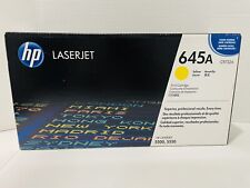 HP Laserjet 645A Yellow Print Cartridge, HP 5500, 5550, New, Factory Sealed. picture