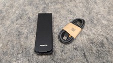 FIDECO M.2 NVMe SSD Enclosure, to USB 4.5*1.4*0.5 inches, Black picture