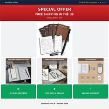 OPHAYA Smart Stylus Digital Notebook Set Smart Pen A5 Notes OCR Sync picture
