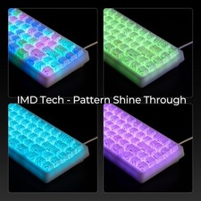 XVX M67 Wireless 60% Percent Keyboard, QMKTopographic Gaming Keyboard[LIGHT USE] picture
