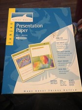 GREAT WHITE Inkjet Presentation Paper 8-1/2 x 11 White 100 +-Sheets Pack picture